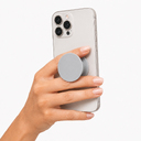 Подставка-держатель для телефона PopSocket, серый для нанесения логотипа
