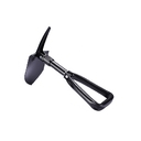 Лопата складная Multi Shovel Pro, чёрная для нанесения логотипа