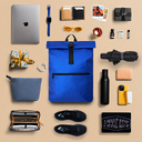 Рюкзак SKYPACK, Синий для нанесения логотипа