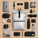 Рюкзак SKYPACK, Серебряный для нанесения логотипа