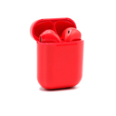 Наушники беспроводные Bluetooth SimplyPods, красные для нанесения логотипа