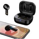Наушники беспроводные Bluetooth Opportunity, черные для нанесения логотипа