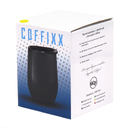 Термокружка с двойной стенкой Coffixx, желтая для нанесения логотипа