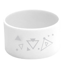 Манжета силиконовая для термобутылки Olivia, белый для нанесения логотипа
