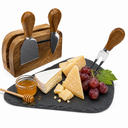 Набор для сыра Cheesier, коричневый для нанесения логотипа