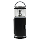 Набор инструментов Tools lantern cо встроенной лампой, 15 инструментов, черный, в пластиковом футляре для нанесения логотипа