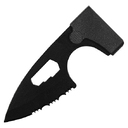 Карточка Tools leeds, 9 функций, инструменты из нержавеющей стали, корпус из полупрозрачного черного пластика для нанесения логотипа