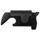 Карточка Tools leeds, 9 функций, инструменты из нержавеющей стали, корпус из полупрозрачного черного пластика для нанесения логотипа