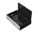 Часы электронные Boxxuv настольные с УФ стерилизатором для нанесения логотипа