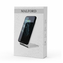 Беспроводное складное зарядное устройство Malford 15W, белый для нанесения логотипа