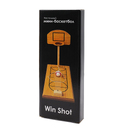 Настольная игра мини-баскетбол Win Shot, бежевый для нанесения логотипа