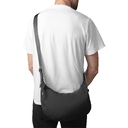 Сумка нейлоновая Messenger Bag Comfort Explorel, чёрная для нанесения логотипа