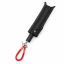 Автоматический противоштормовой складной зонт Altor с обвесом, тёмно-серый/красный для нанесения логотипа