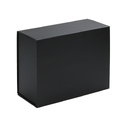 Складная коробка FlipTop 2 (27×22×9,5 см), черный для нанесения логотипа