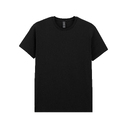 Футболка LIGHT COTTON, ЧЕРНЫЙ M для нанесения логотипа