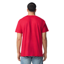 Футболка LIGHT COTTON, КРАСНЫЙ S для нанесения логотипа