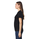 Футболка SOFTSTYLE WOMAN, ЧЕРНЫЙ L для нанесения логотипа