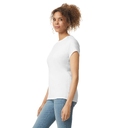Футболка SOFTSTYLE WOMAN, БЕЛЫЙ S для нанесения логотипа