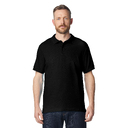 Футболка поло PREMIUM COTTON ADULT DOUBLE PIQUE, ЧЕРНЫЙ S для нанесения логотипа