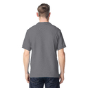 Футболка поло PREMIUM COTTON ADULT DOUBLE PIQUE, ГРАФИТОВЫЙ S для нанесения логотипа