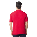 Футболка поло PREMIUM COTTON ADULT DOUBLE PIQUE, КРАСНЫЙ S для нанесения логотипа