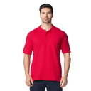 Футболка поло PREMIUM COTTON ADULT DOUBLE PIQUE, КРАСНЫЙ S для нанесения логотипа