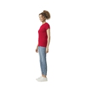 Футболка SOFTSTYLE WOMAN, КРАСНЫЙ S для нанесения логотипа