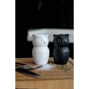 МЕЛЬНИЦА ДЛЯ СПЕЦИЙ Tasty Owl, чёрная для нанесения логотипа