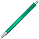 Ручка шариковая IGLA COLOR, пластиковая, зеленая 7732С для нанесения логотипа