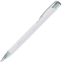 Ручка шариковая Legend Soft Touch Requis , белая для нанесения логотипа