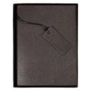 Ежедневник Flexy Foggia Leatherette B5, коричневый, недатированный, в гибкой обложке  в подарочной коробке для нанесения логотипа