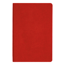 Ежедневник Flexy Latte Color А5, красный, недатированный, в гибкой обложке для нанесения логотипа