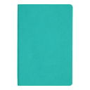Ежедневник Flexy Latte Color А5, бирюзовый, недатированный, в гибкой обложке для нанесения логотипа