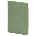 Ежедневник Flexy Sagrada Velvet Nordic A5, зеленый, недатированный, в гибкой обложке для нанесения логотипа
