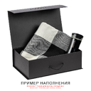 Подарочная коробка, размер 38,5*26*10,5 см, Solution Prestige Big Case Soft с магнитным клапаном и ручкой , с EVA ложементом 36,8*25,1*4 см под индивидуальную вырубку  , черная, для нанесения логотипа