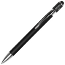 Ручка шариковая, Spinner Soft Touch Requis, черная для нанесения логотипа
