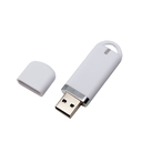 Флеш накопитель USB 2.0 Memo 16GB, пластик Софт Тач, белый/белый для нанесения логотипа