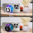 Колонка беспроводная MyTone Light  Magnet Sound, со светомузыкой, черная для нанесения логотипа
