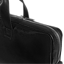 Портфель из натуральной кожи Leather Country Attashe, черный для нанесения логотипа