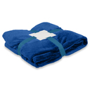 Плед мягкий флисовый Super Soft  Comfort Travel, 125*170 см, синий для нанесения логотипа