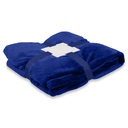 Плед мягкий флисовый Super Soft  Comfort Travel, 125*170 см, синий 654С для нанесения логотипа
