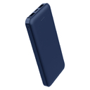 Внешний аккумулятор (powerbank) «Amper», 10 000 mAH, 5V 2.0 A, темно-синий для нанесения логотипа