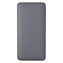 Внешний аккумулятор (powerbank) «WeCharge Velvet», 10 000 mAH, 5V -2A , c цифровым дисплеем для контроля заряда, серый для нанесения логотипа