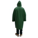 Дождевик Belfast Bi-color, материал PVC, размер XL-XXL, темно-зеленый-черный для нанесения логотипа