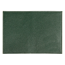 Обложка для паспорта Leather Sky Flotter Trend из натуральной кожи, зеленая 7730С для нанесения логотипа