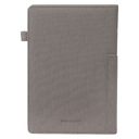 Ежедневник Smart Asti Linen А5, серый, недатированный, в твердой обложке с поролоном для нанесения логотипа