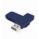 Флеш накопитель Bergamo, USB 2.0 16GB, металл, темно-синий для нанесения логотипа