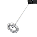 Вспениватель молока электрический с металлической подставкой, Circle Joy Silver Knight Series Electric Milk Frother, серебристый/черный для нанесения логотипа