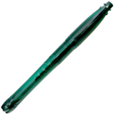 Ручка шариковая, пластиковая, темно-зеленая, BOTTLE Pen для нанесения логотипа