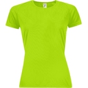Футболка женская Sporty Women 140 зеленый неон, размер L для нанесения логотипа